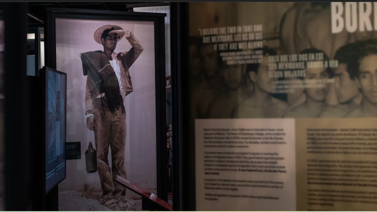 The new “Help Wanted/ Leave Now” exhibit at the California Museum in Sacramento on Aug. 12, 2026.